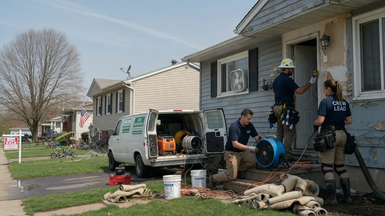 Flood Cleanup in Bryant, WI near me